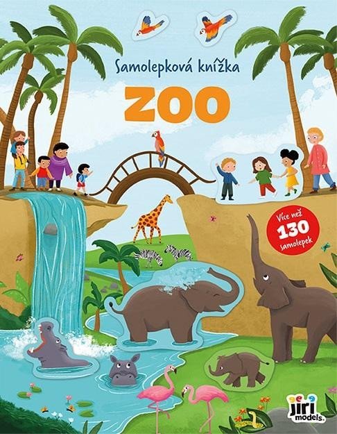 Levně Samolepková knížka ZOO