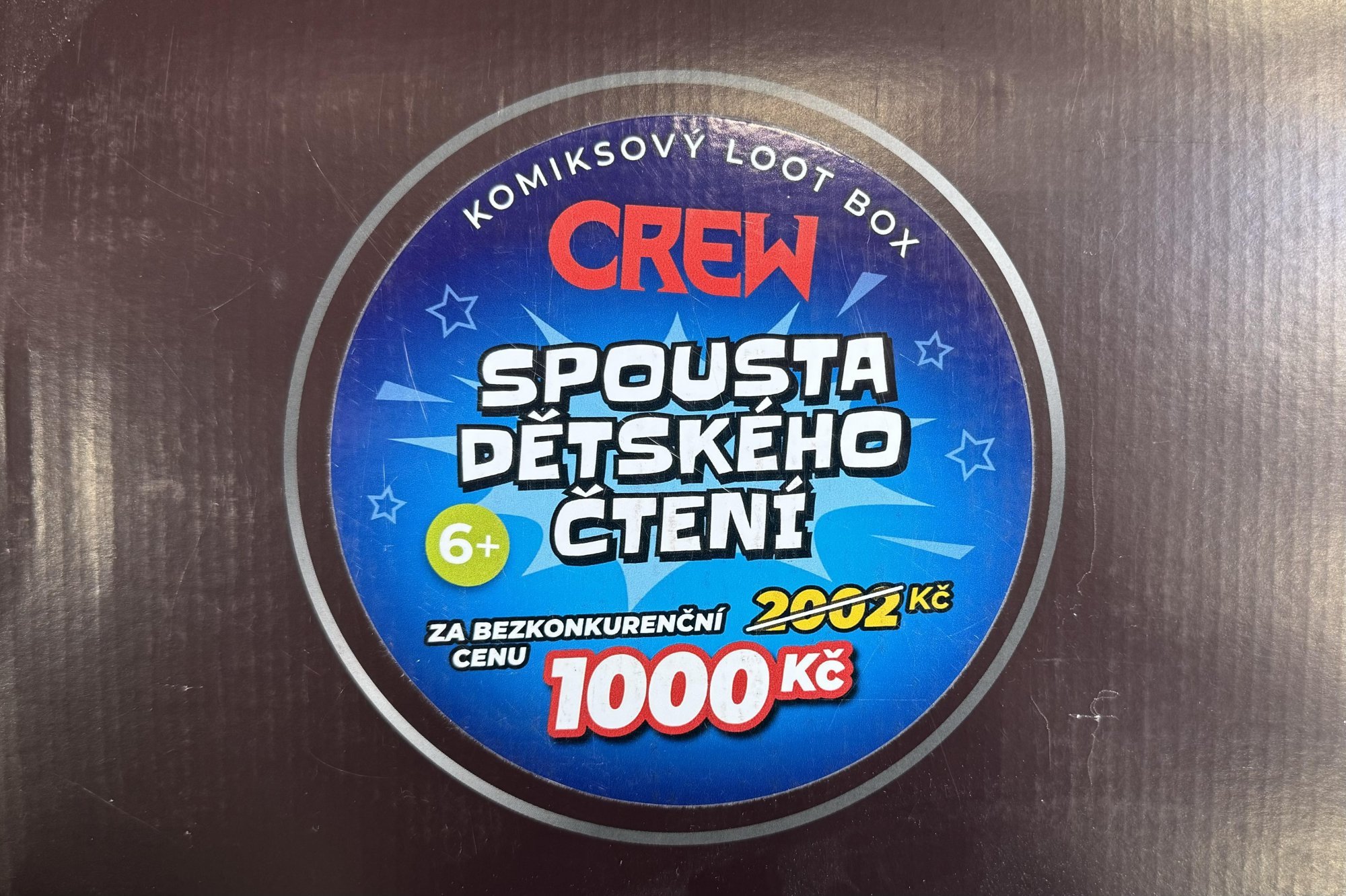 Levně CREW Komiksový Loot Box - Spousta dětského čtení - Kolektiv