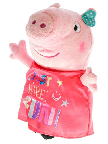 Levně Peppa Pig Happy Party plyšový Just Have Fun