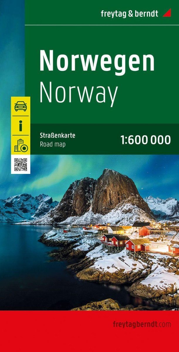 Levně AK 0671 Norsko 1:600 000 / automapa