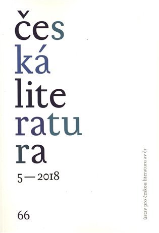 Levně Česká literatura 5/2018