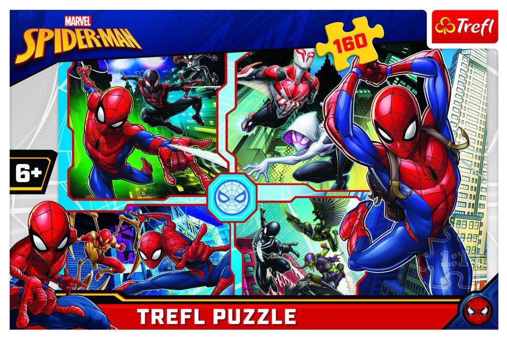 Levně Trefl Puzzle Spiderman - Zachránce / 160 dílků - Trefl
