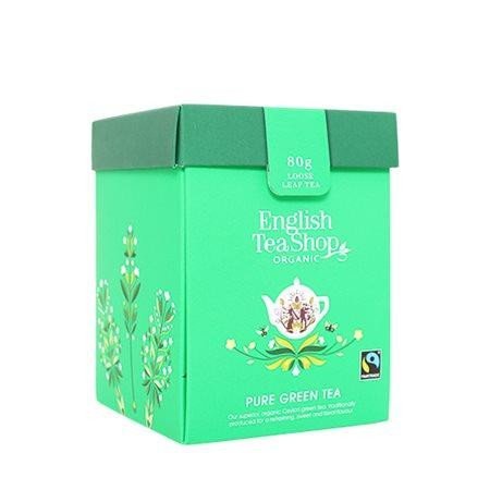 Levně English Tea Shop Čaj Zelený čistý bio, sypaný, 80g