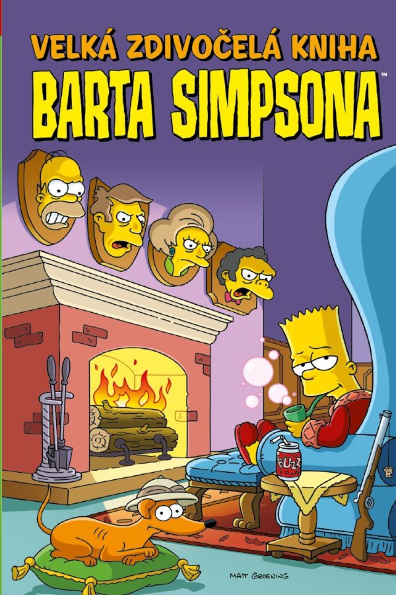 Levně Simpsonovi - Velká zdivočelá kniha Barta Simpsona - Matthew Abram Groening