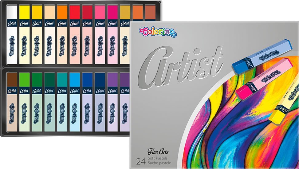 Levně Artist - suché pastely 24 barev