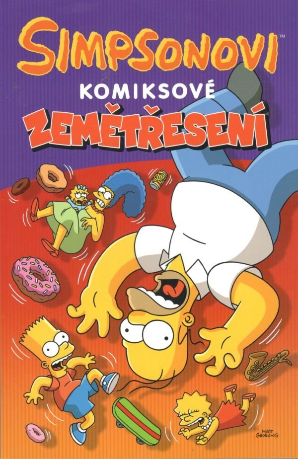 Simpsonovi - Komiksové zemětřesení - Matthew Abram Groening
