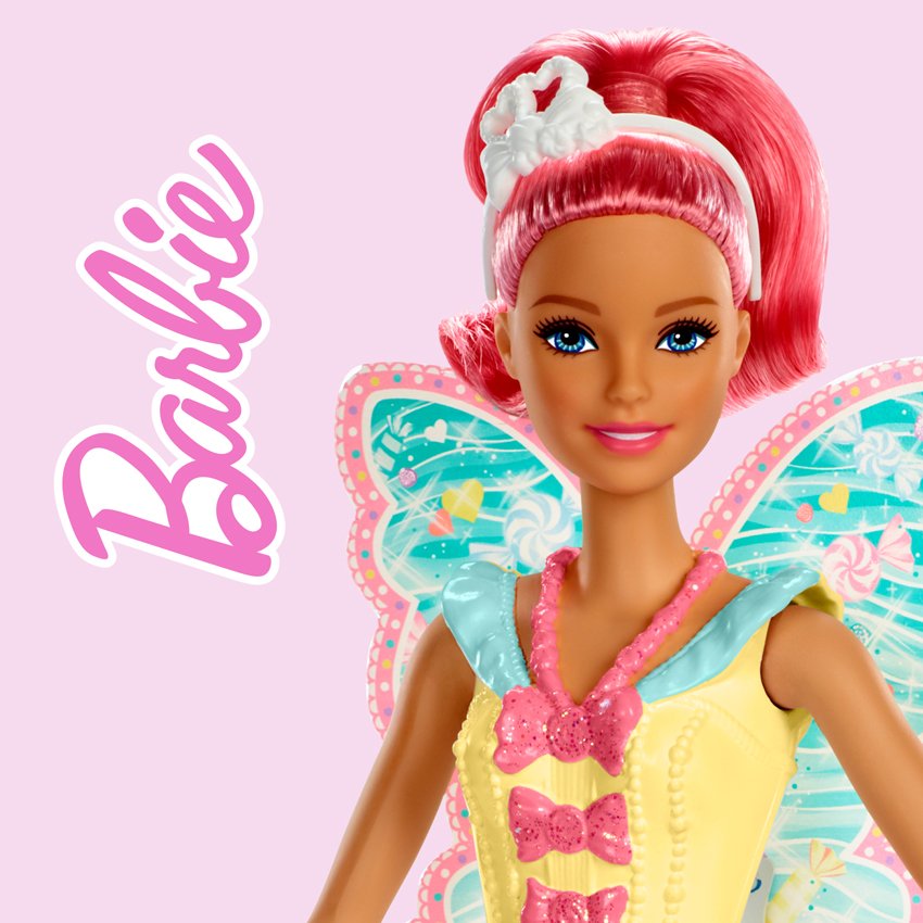 Levně Magický ručníček Barbie Motýlí Víla 30x30 cm Zvolte balení po: 36 ks