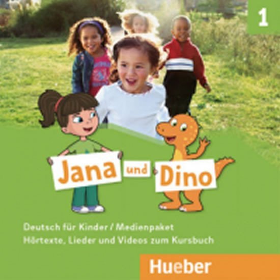 Levně Jana und Dino 1 - Medienpaket (2 Audio-CDs und 1 DVD)