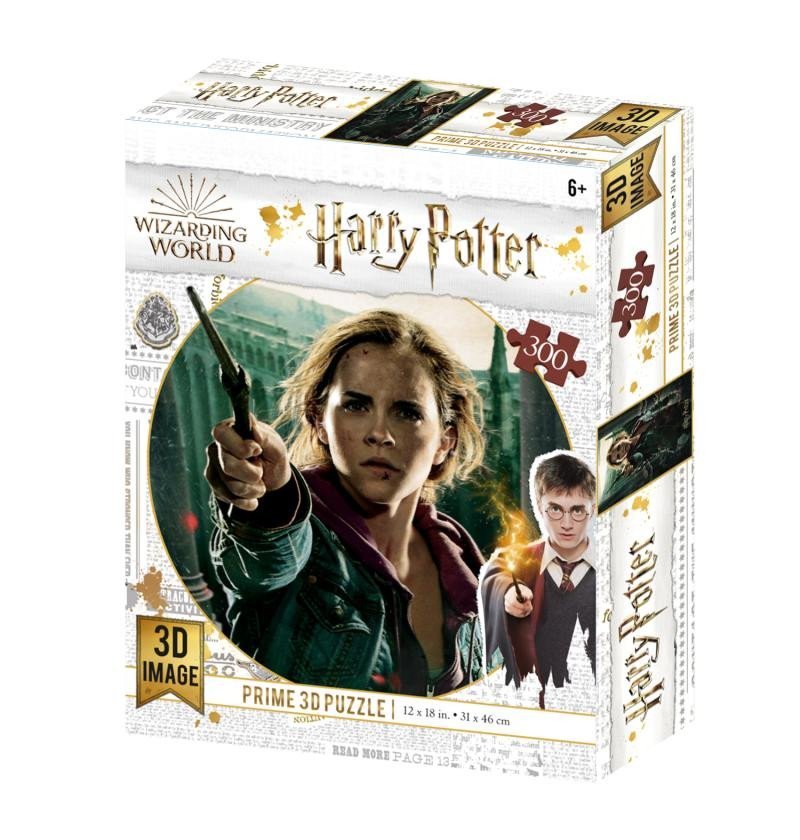 Levně Harry Potter 3D puzzle - Hermiona 300 dílků - 3D Puzzle SPA