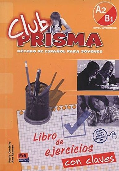 Levně Club Prisma Intermedio A2/B1 - Libro de ejercicios con Clave