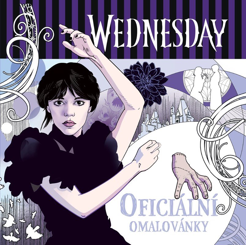 Levně Wednesday: Oficiální omalovánky - Kolektiv