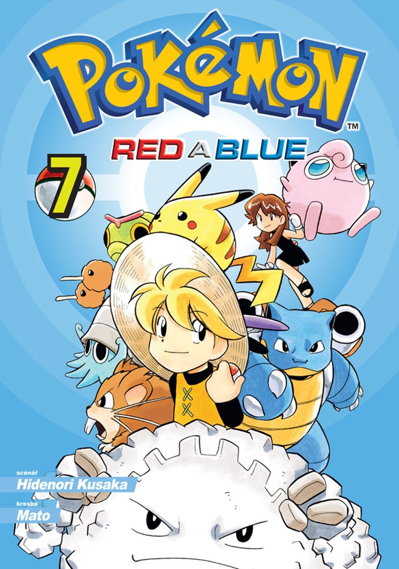 Levně Pokémon 7 - Red a blue - Hidenori Kusaka