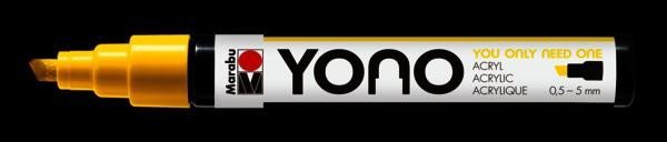 Marabu YONO akrylový popisovač 0,5-5 mm - žlutý