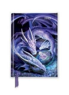 Levně Anne Stokes: Welcome Hatchling 2025 Luxury Pocket Diary Planner - Week to View - Tree Studio Flame