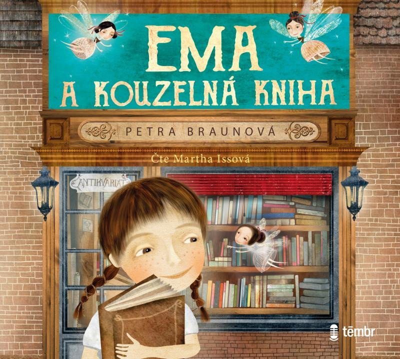 Levně Ema a kouzelná kniha - audioknihovna - Petra Braunová