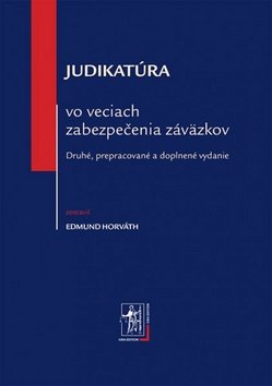 Levně Judikatúra vo veciach zabezpečenia záväzkov - Edmund Horváth
