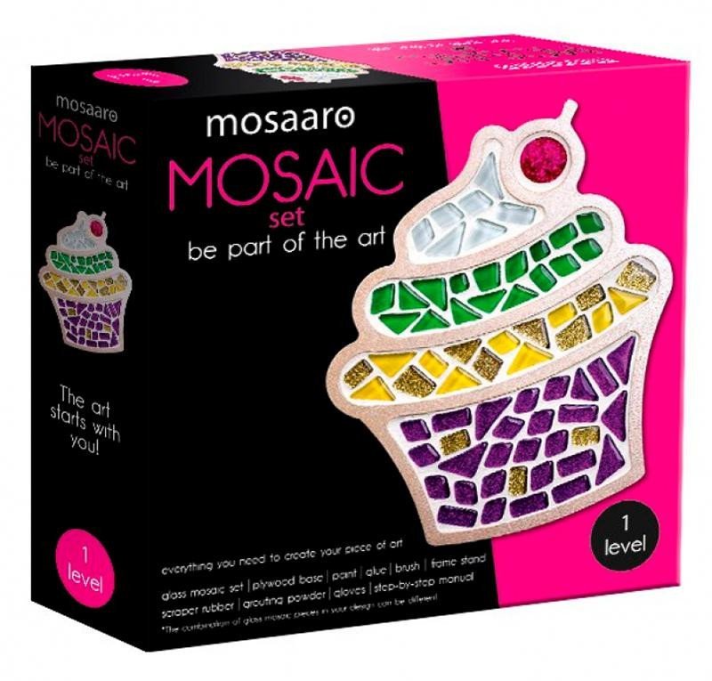 Levně MOSAARO Sada na výrobu mozaiky - Cupcake