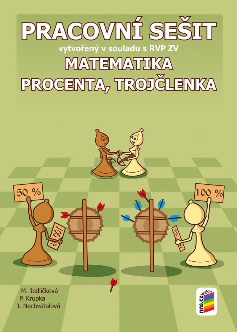 Matematika - Procenta, trojčlenka - Pracovní sešit, 3. vydání - Peter Krupka