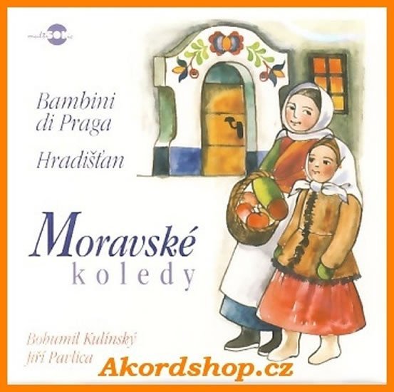 Levně Bambini di Praga &amp; Hradišťan - Moravské koledy - CD - Hradišťan