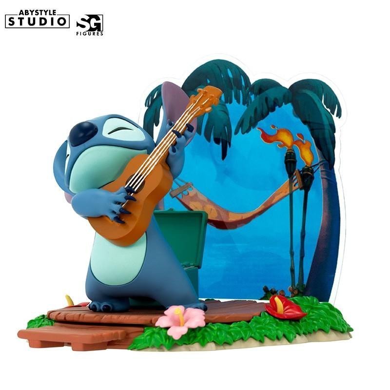 Levně Disney Figurka Stitch s kytarou 10 cm