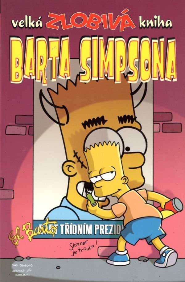 Levně Simpsonovi - Velká zlobivá kniha Barta Simpsona - Matthew Abram Groening