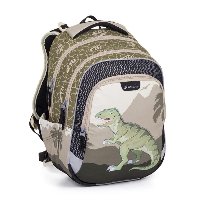 Levně Bagmaster Školní batoh Lumi 24 C Dinosaurus