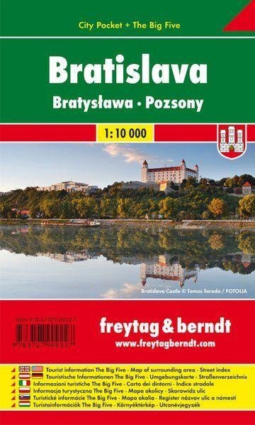 Levně PL 35 CP Bratislava 1:10 000 / kapesní plán města