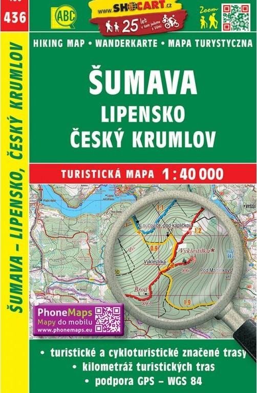Levně SC 436 Šumava - Lipensko, Český Krumlov 1:40 000