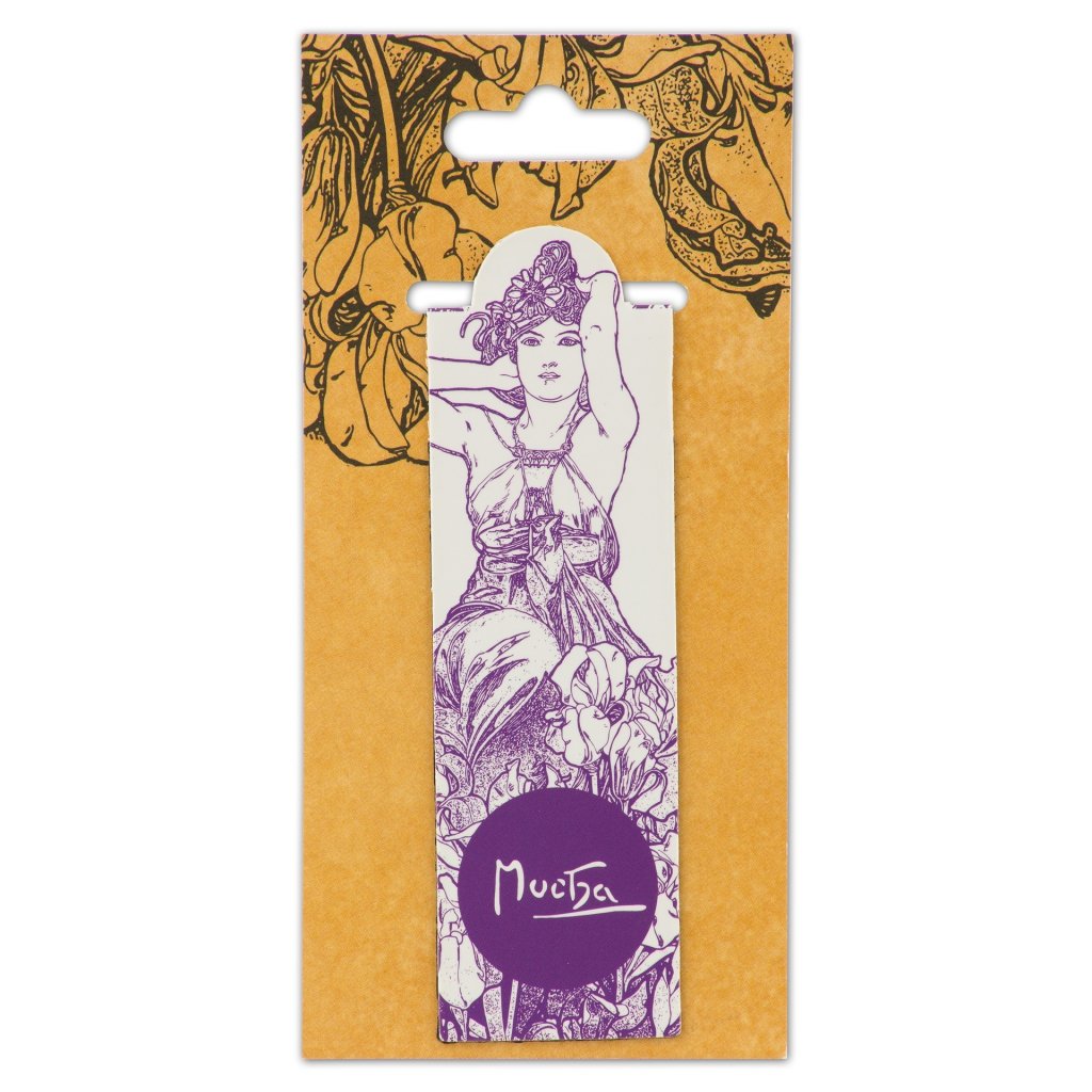 Levně Magnetická záložka Alfons Mucha – Amethyst, Fresh Collection