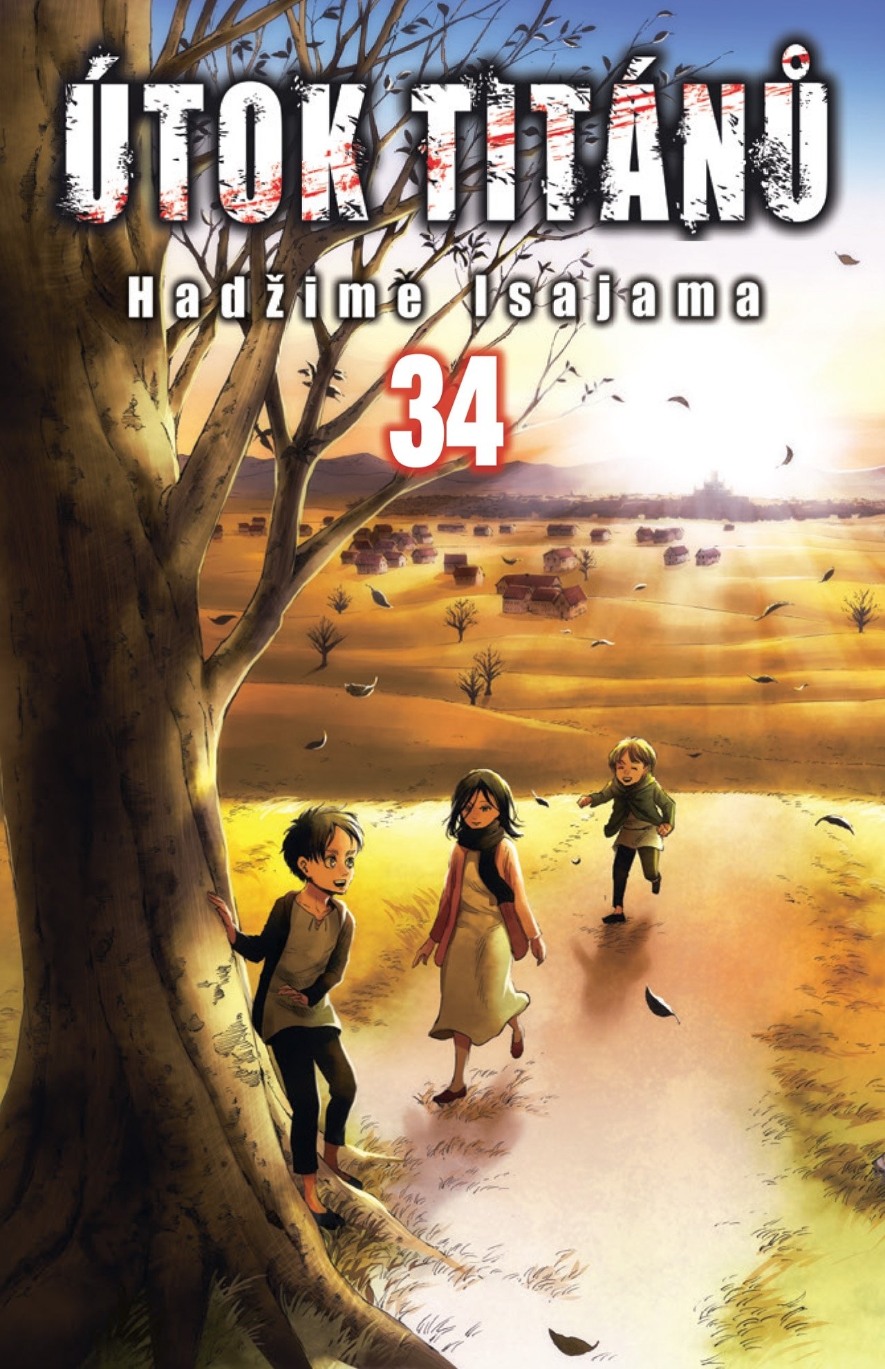 Útok titánů 34 - Hadžime Isajama