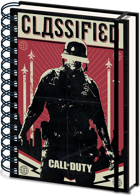 Call of Duty Kroužkový blok A5 - EPEE merch