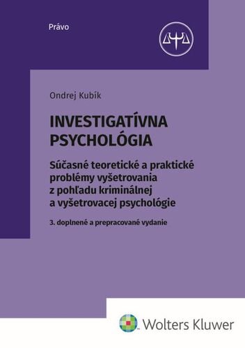 Levně Investigatívna psychológia - Ondrej Kubík