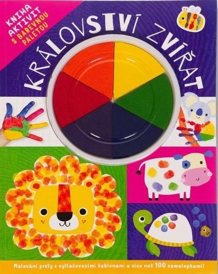 Levně Království zvířat - Kniha aktivit s barevnou paletou