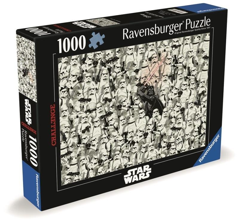 Levně Puzzle Challenge: Star Wars 1000 dílků