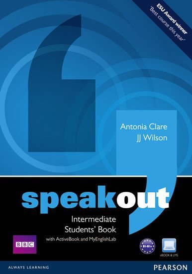 Levně Speakout Intermediate Students´ Book with DVD/Active book/MyEnglishLab Pack - J. J. Wilson