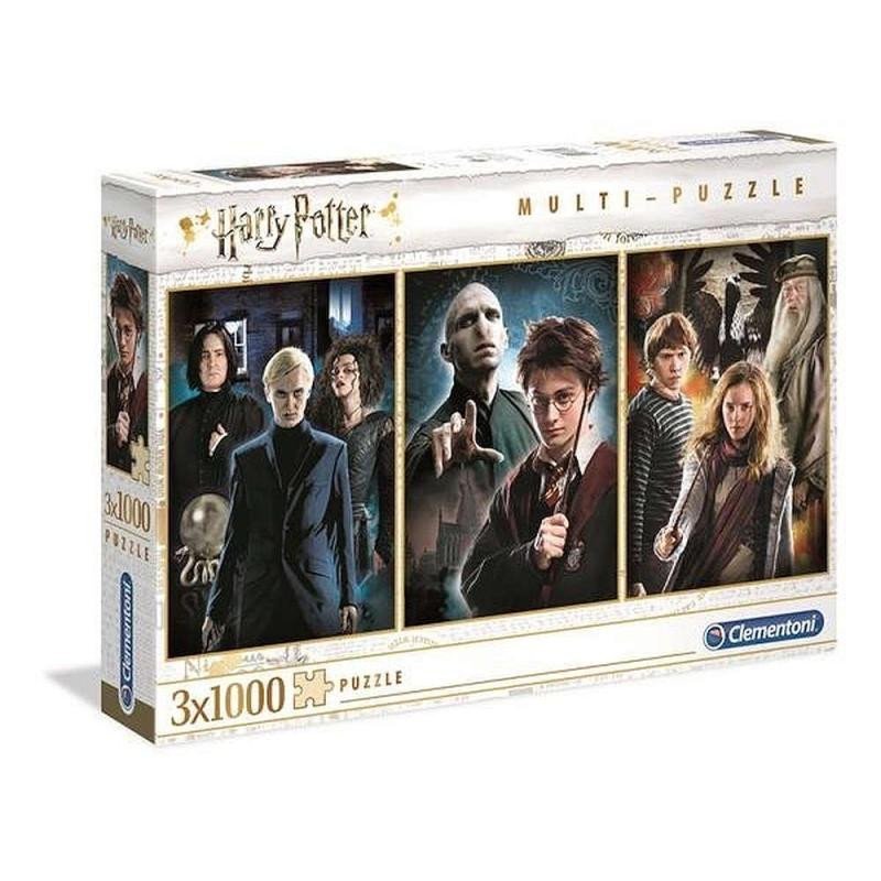 Levně Clementoni Puzzle Harry Potter / 3x1000 dílků - Clementoni