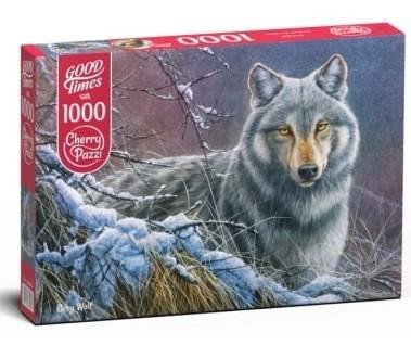 Levně Cherry Pazzi Puzzle - Šedý vlk 1000 dílků