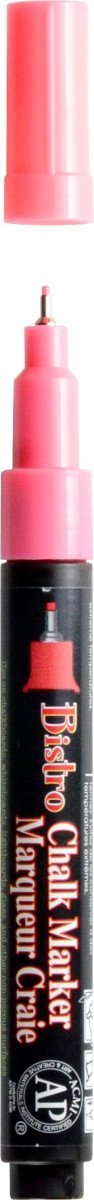 Marvy 485-f2 Křídový popisovač fluo červený 1-2 mm