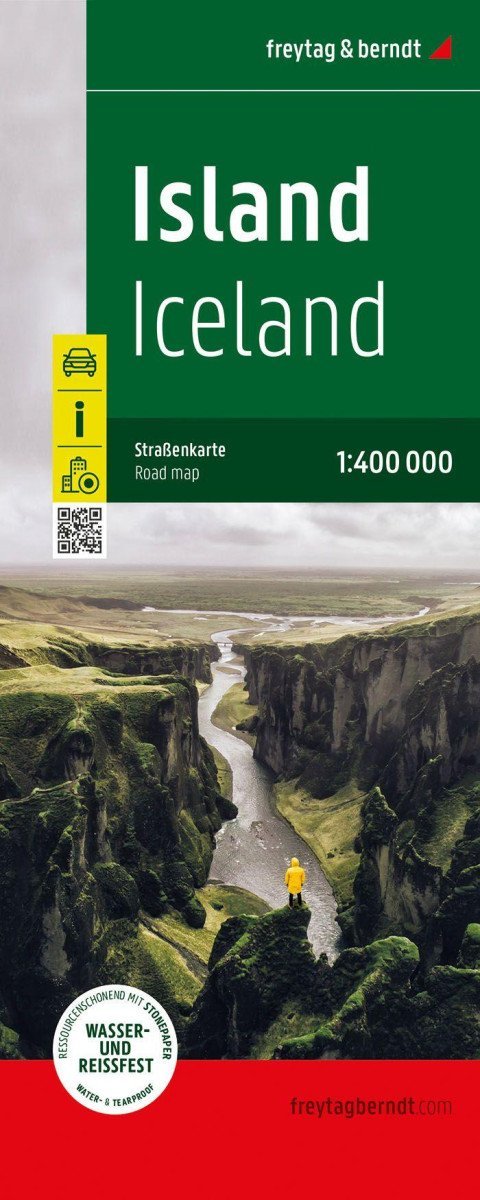 Levně Island 1:400 000 / silniční mapa