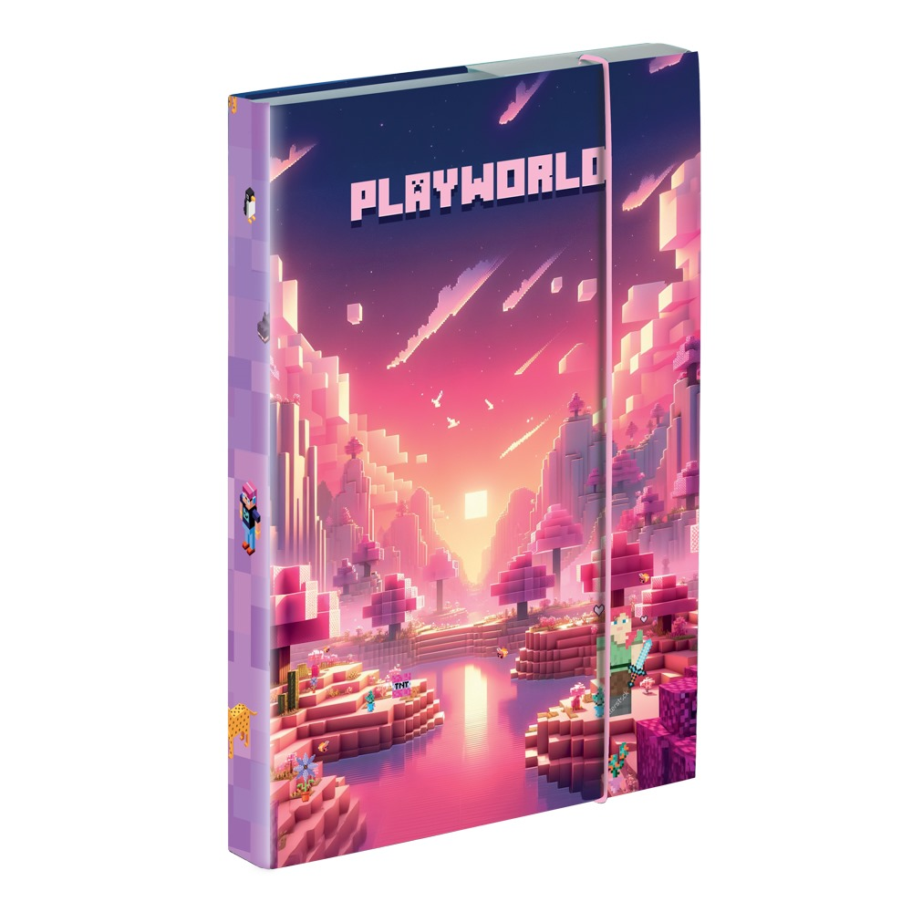 Levně Box na sešity A5 Playworld Girl