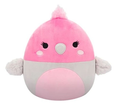 Levně Squishmallows Kakadu růžový Jayla