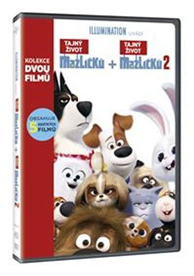 Levně Tajný život mazlíčků kolekce 2 DVD