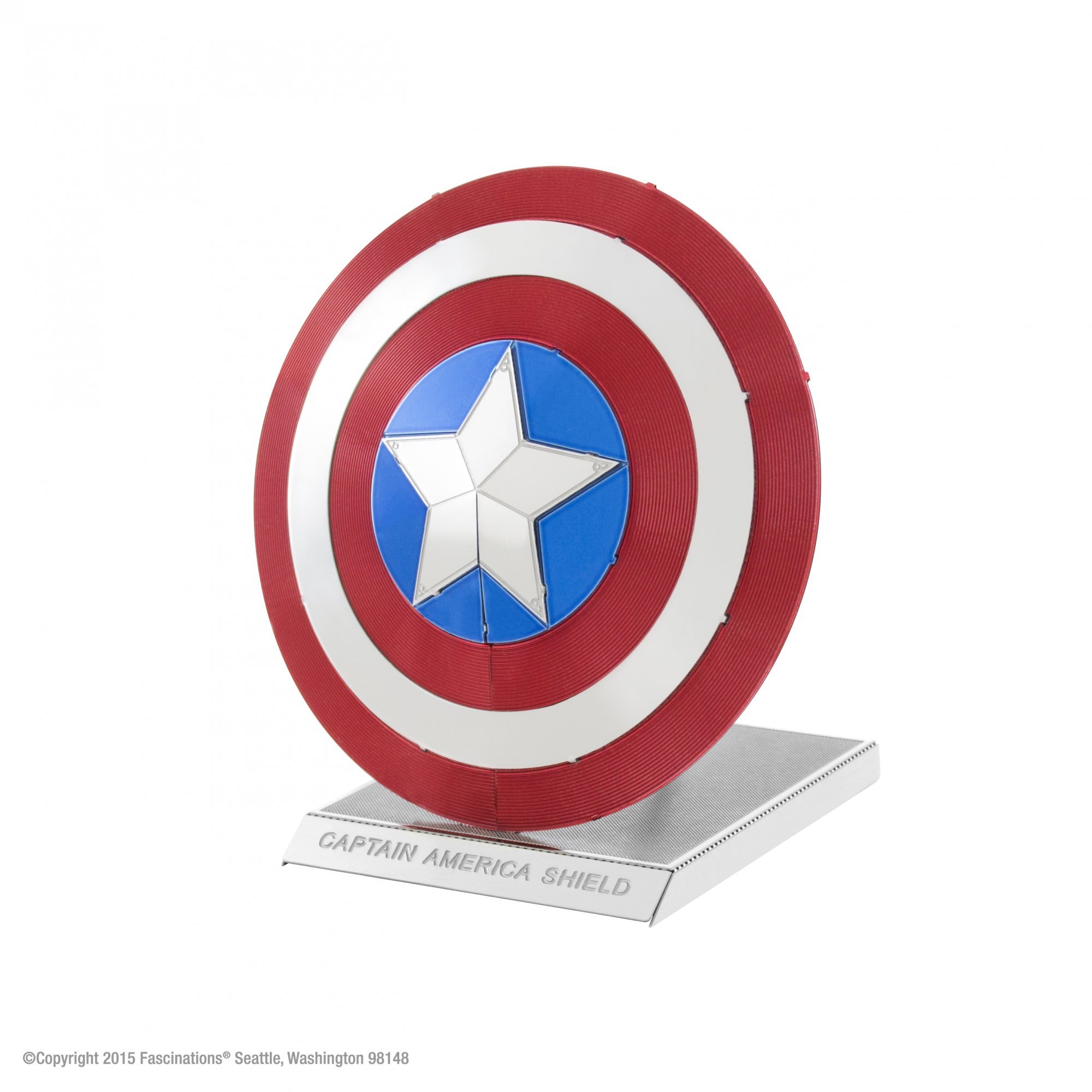 Levně Piatnik Metal Earth Marvel Captain America Shield