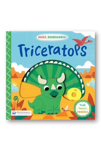 Levně Ahoj, dinosaurus! Triceratops - David Partington