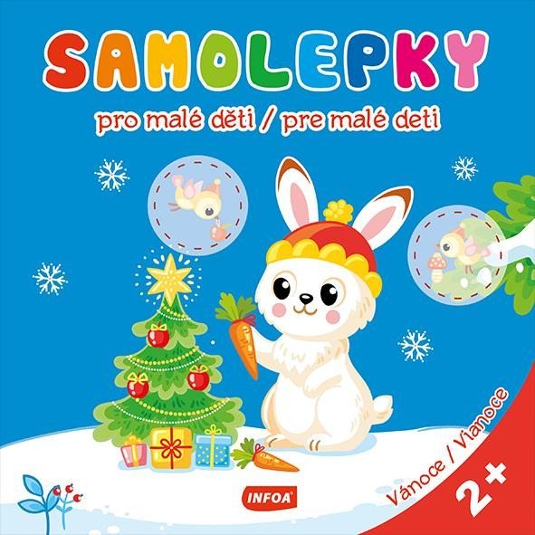 Levně Samolepky pro malé děti / Samolepky pre malé deti - Vánoce