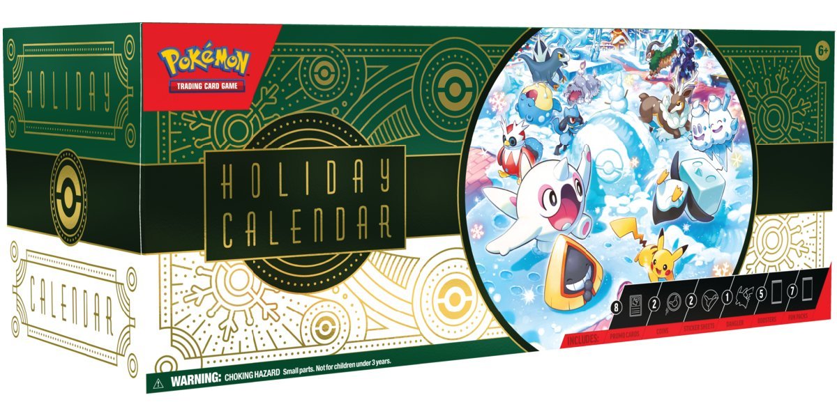 Levně Pokémon TCG: Adventní kalendář 2024