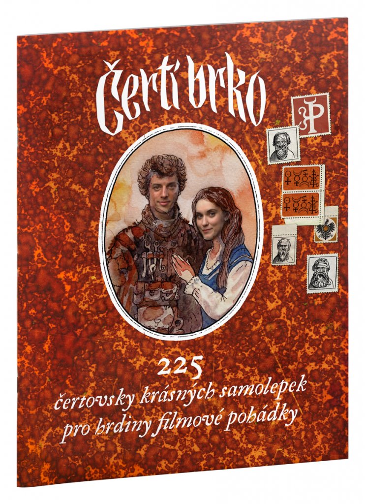 Levně Čertí brko - 225 čertovsky krásných samolepek pro hrdiny filmové pohádky