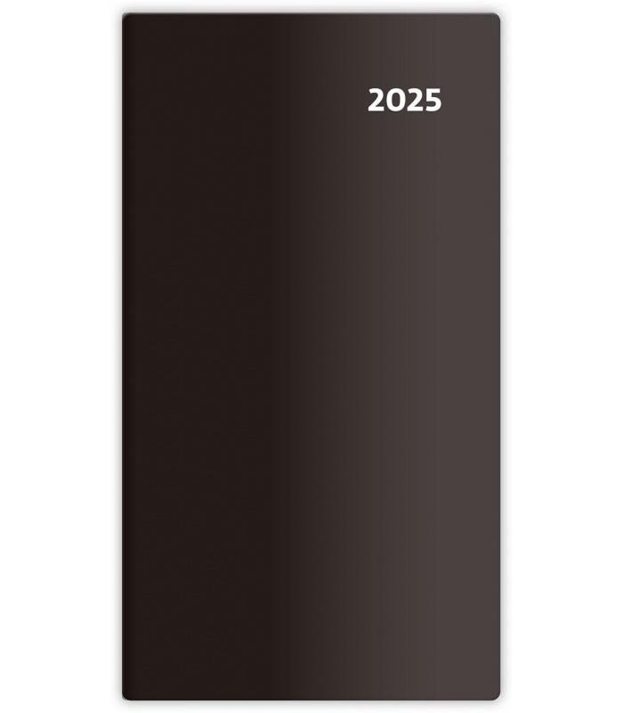 Levně Diář 2025 Torino černá, čtrnáctidenní