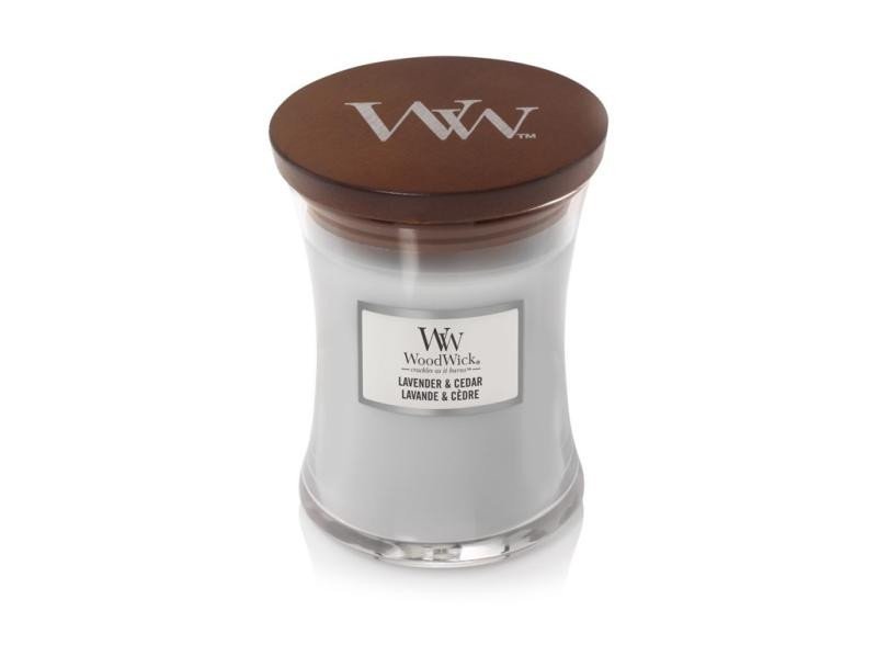 Product detail of WoodWick Lavender &amp; Cedar svíčka váza 275g