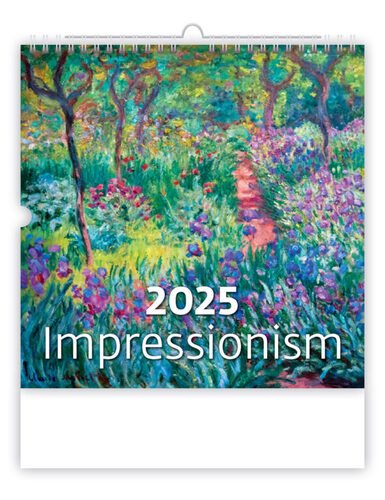 Kalendář nástěnný 2025 - Impressionism